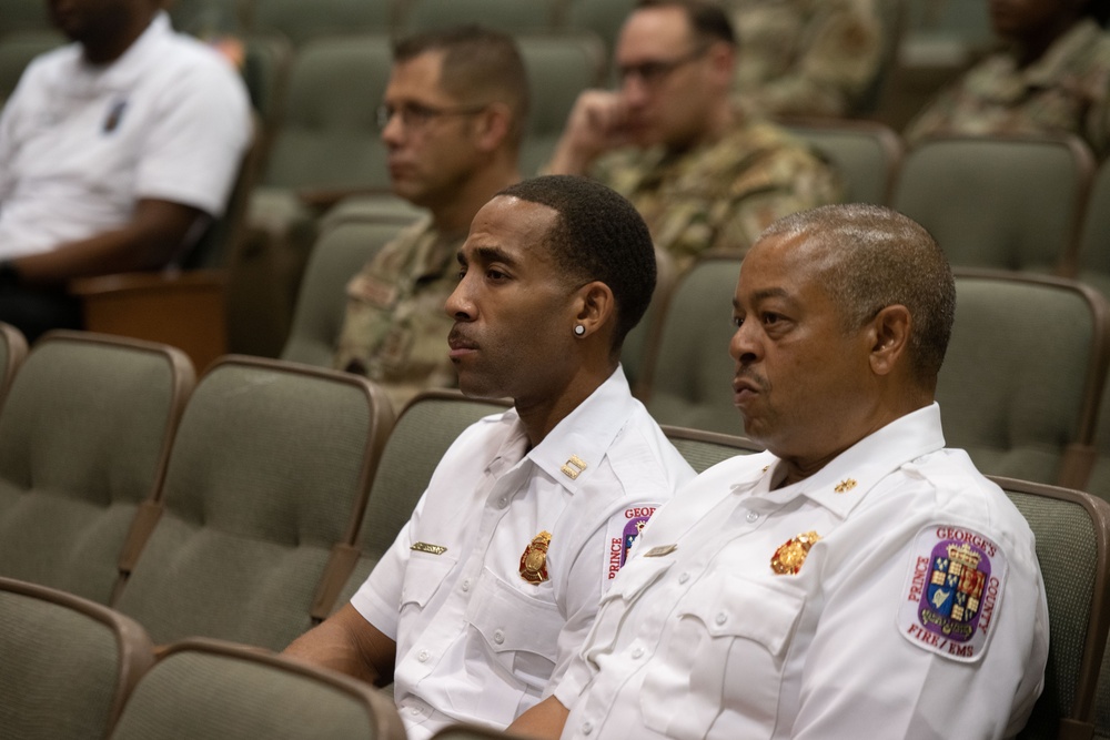 'Never forget': Joint Base Andrews holds 9/11 memorial ceremony in honor of victims