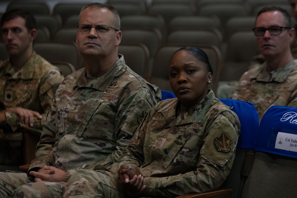 'Never forget': Joint Base Andrews holds 9/11 memorial ceremony in honor of victims