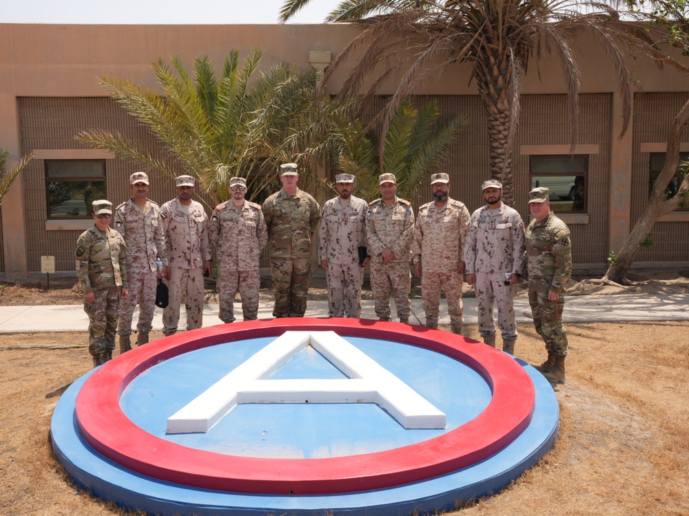 1st Theater Sustainment Command Welcomes United Arab Emirates Joint Logistics Command