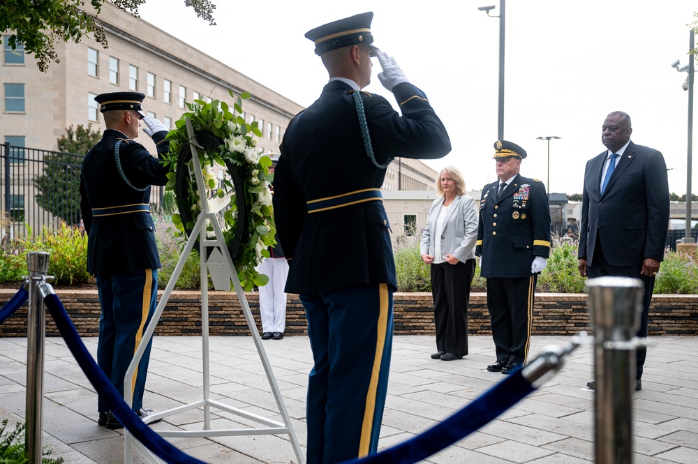 SD, CJCS Attend 22nd Annual 9/11 Pentagon Memorial Service