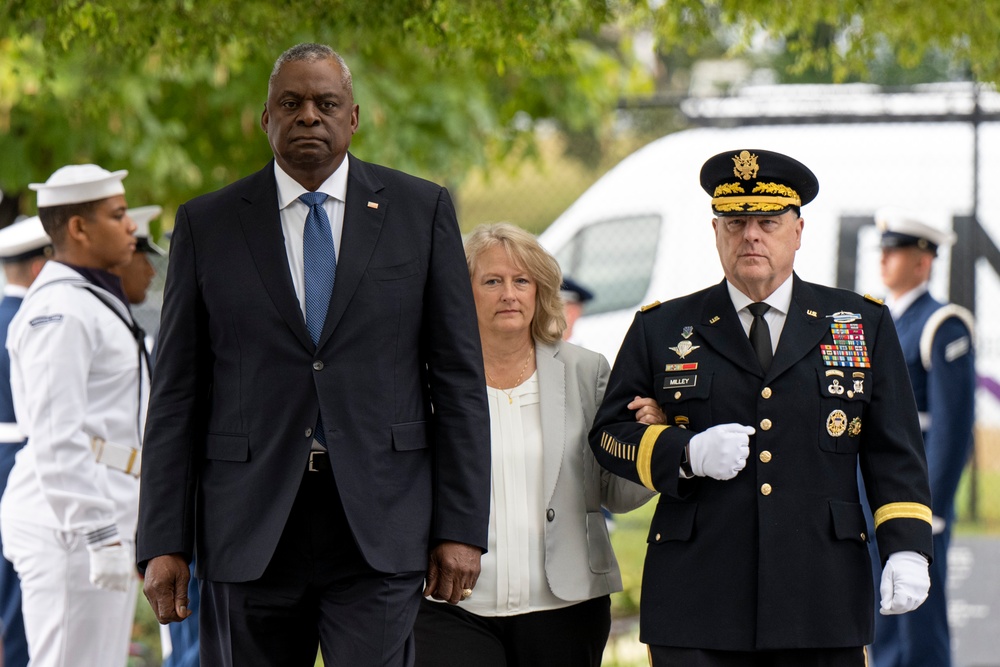 SD, CJCS Attend 22nd Annual 9/11 Pentagon Memorial Service