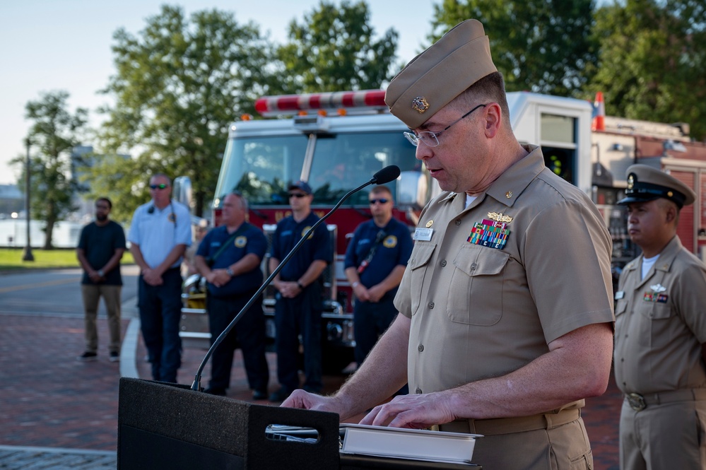 NMRTC Portsmouth 9/11 Memorial Service