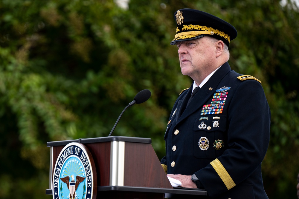 SD, CJCS Attend 22nd Annual 9/11 Pentagon Memorial Service