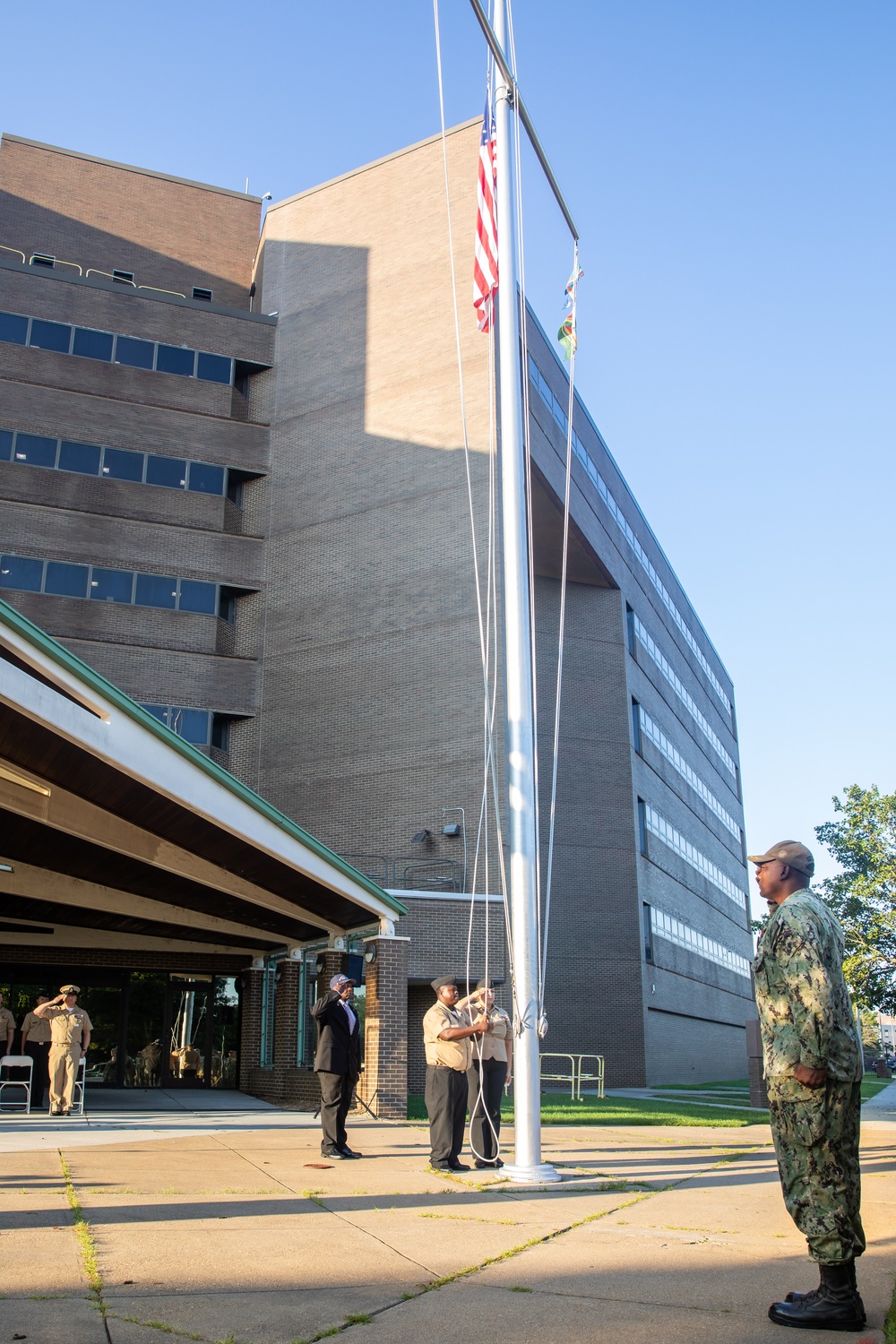 Norfolk Naval Shipyard Pauses In Reflection During Annual Patriot Day Remembrance Ceremony