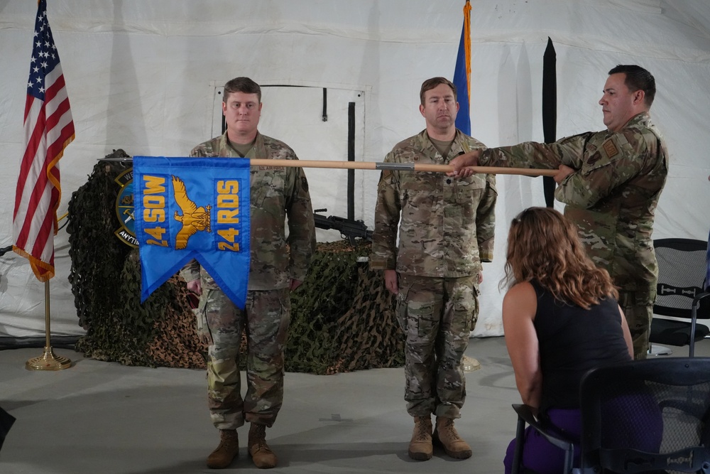 D-Cell Redesignated as 24th Rapid Deployment Squadron