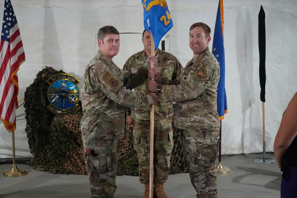 D-Cell Redesignated as 24th Rapid Deployment Squadron