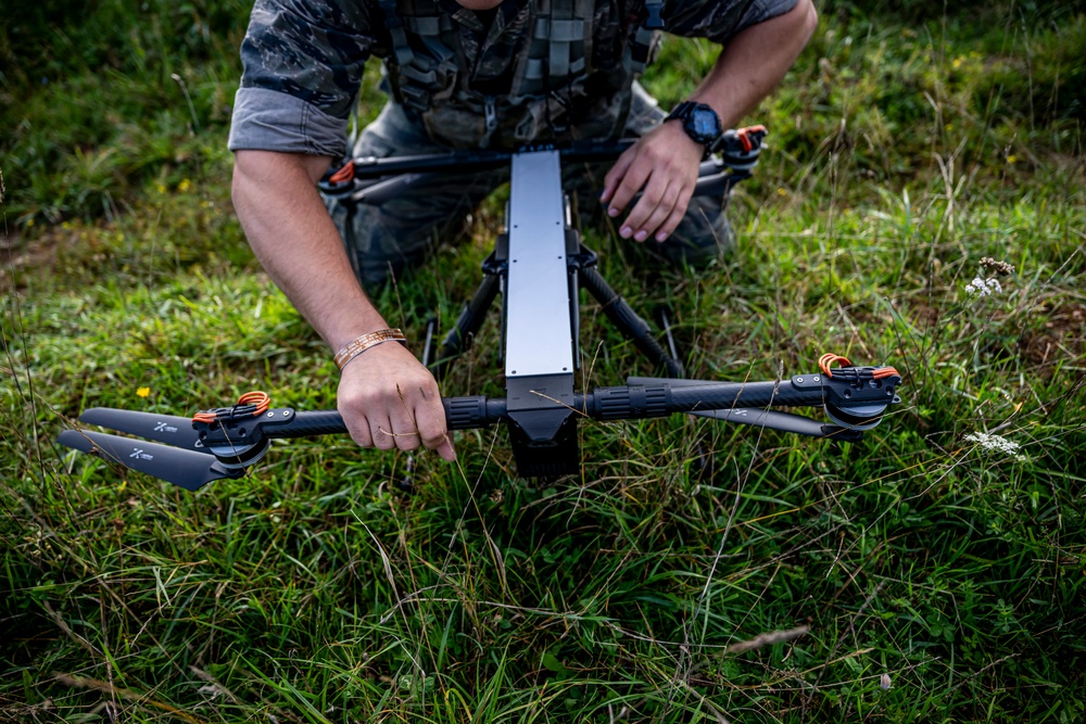 Drones test multinational forces from the sky at Saber Junction 23