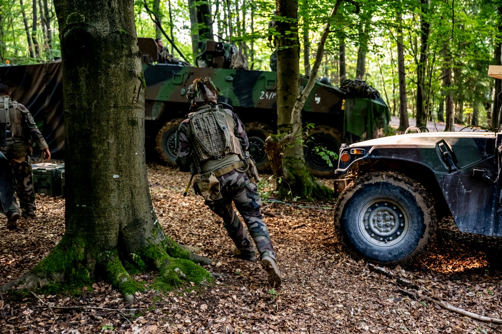 Drones test multinational forces from the sky at Saber Junction 23