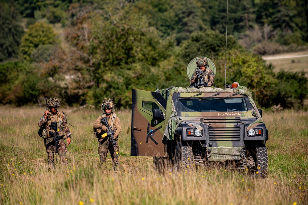 Drones test multinational forces from the sky at Saber Junction 23