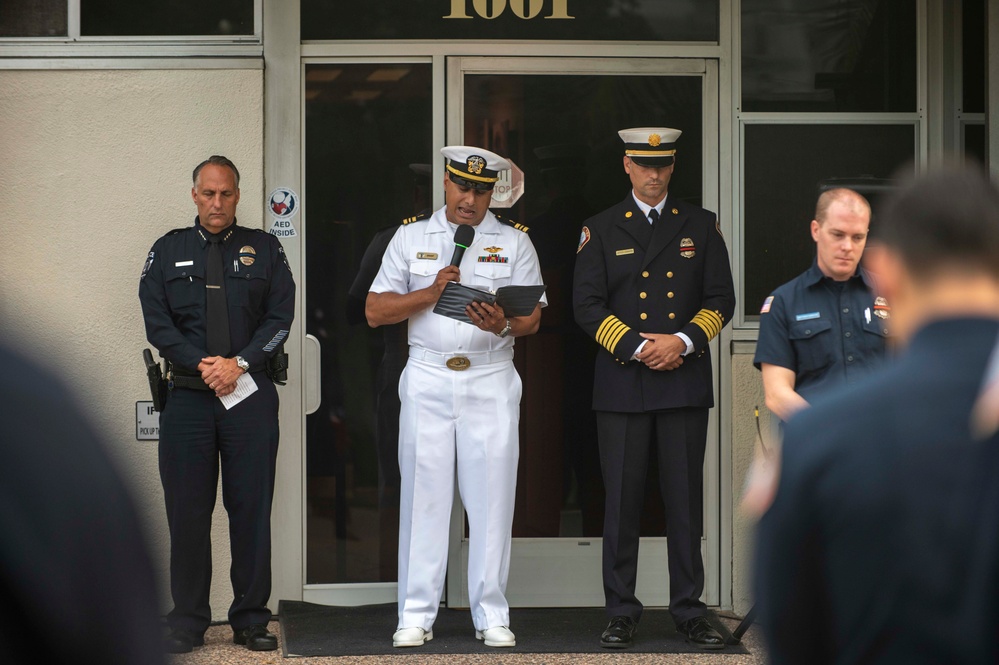 NSWG-1 Chaplain delivers 9/11 Remembrance Ceremony Invocation