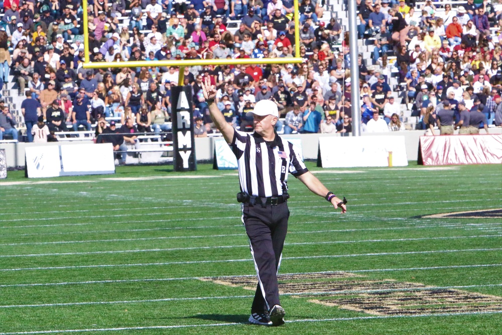 Army Colonel Enforces the Rules On and Off the Football Field