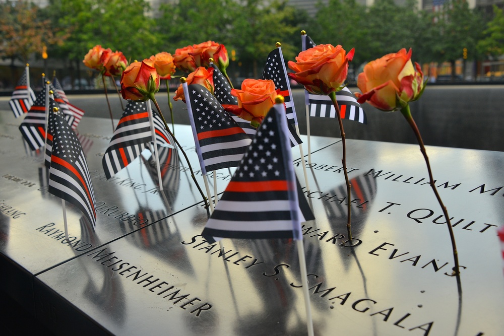 Soldiers Honor 9/11 Victims During Ceremony