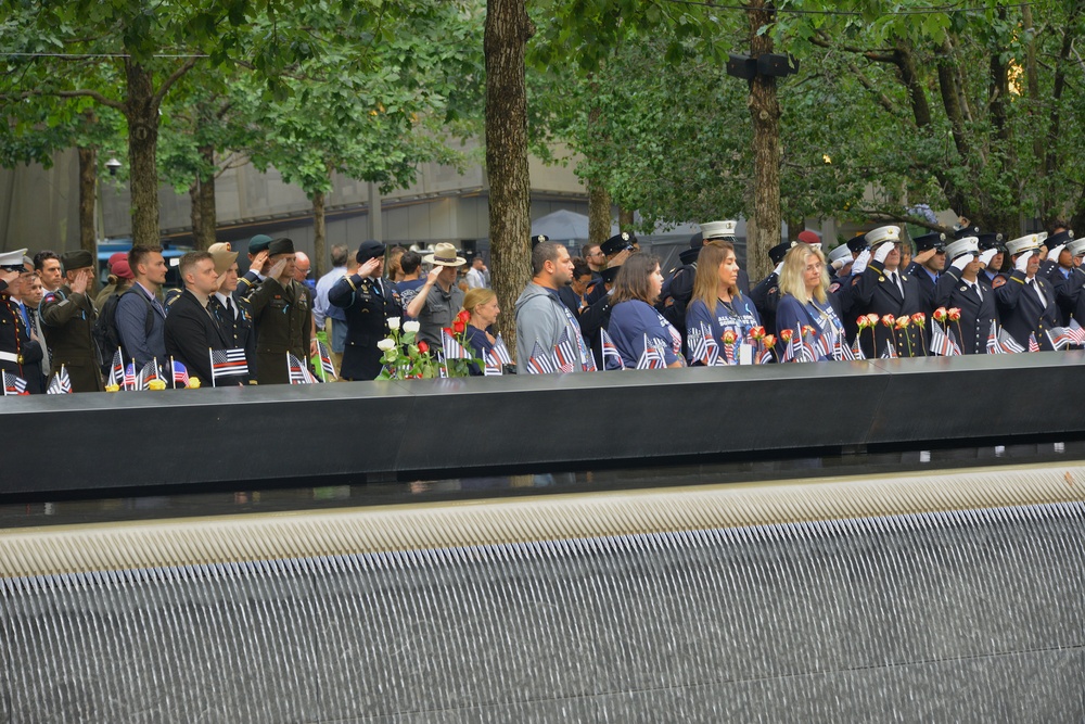 Soldiers Honor 9/11 Victims During Ceremony