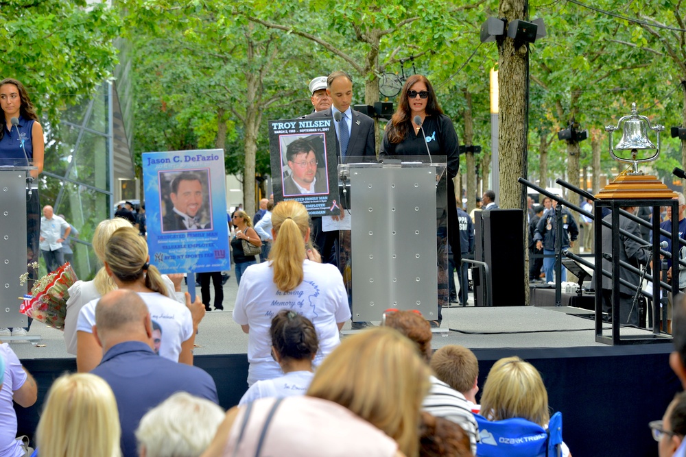 Soldiers Honor 9/11 Victims During Ceremony