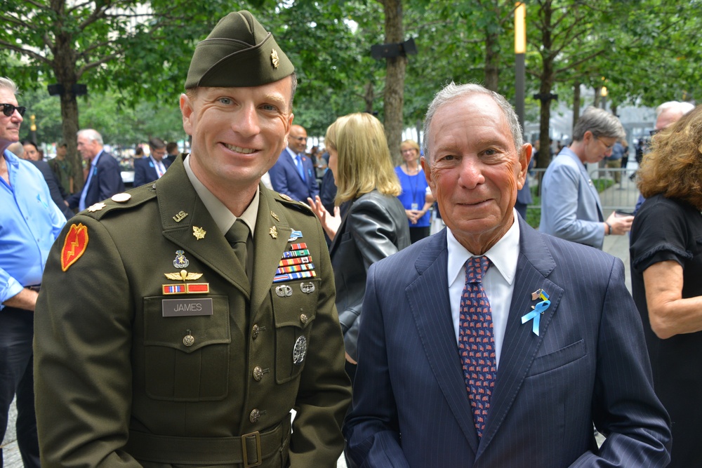 Soldiers Honor 9/11 Victims During Ceremony