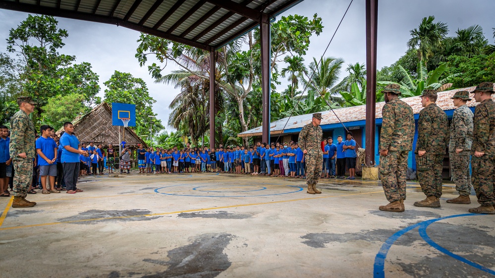 KM23: St. Mary’s Catholic School Basketball Court Reopening Ceremony