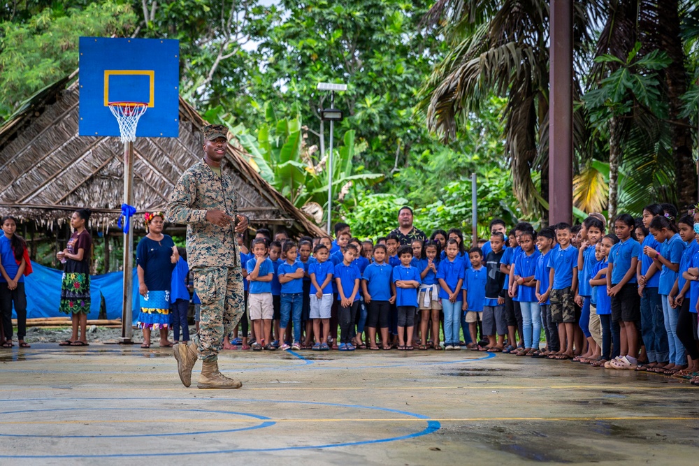KM23: St. Mary’s Catholic School Basketball Court Reopening Ceremony