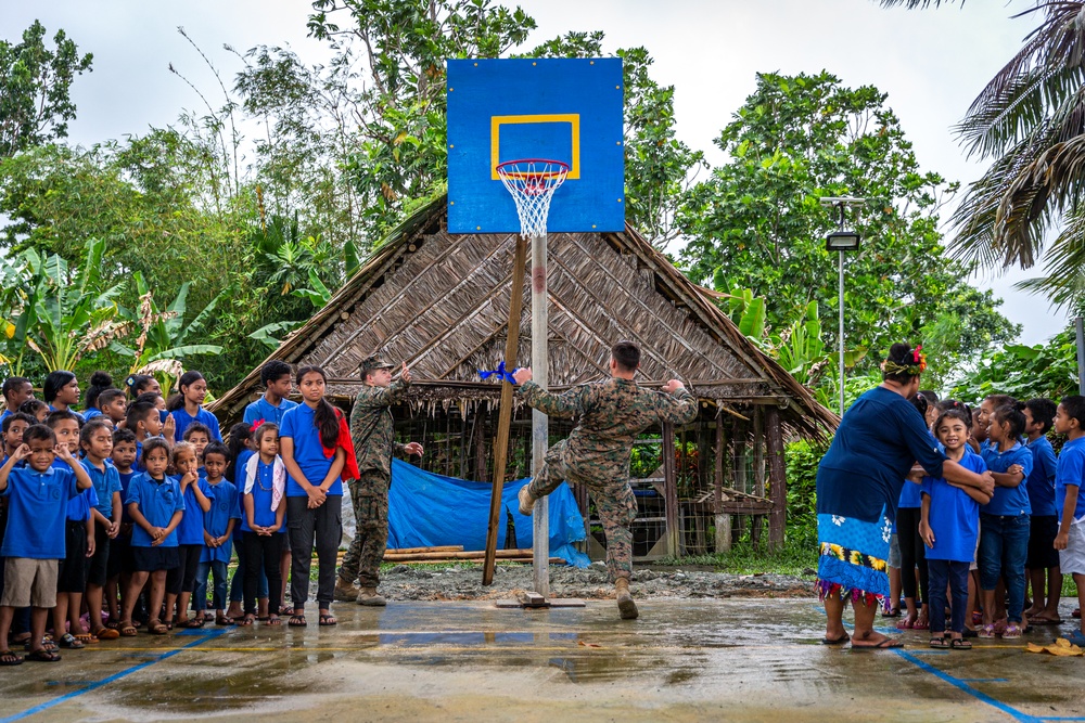 KM23: St. Mary’s Catholic School Basketball Court Reopening Ceremony