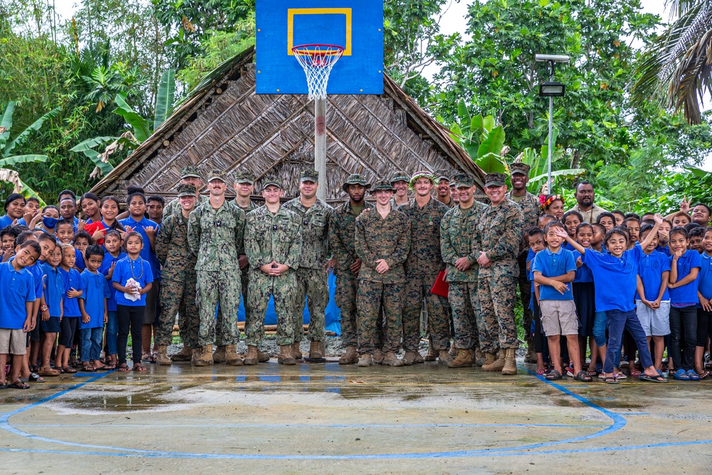 KM23: St. Mary’s Catholic School Basketball Court Reopening Ceremony