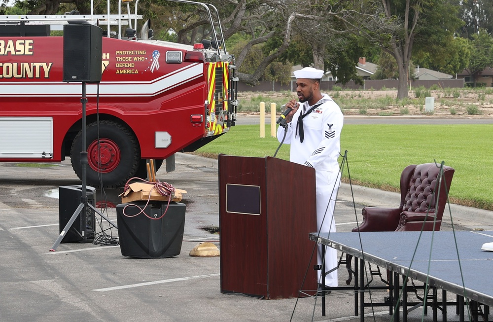 Point Mugu Holds Remembrance Ceremony for the 22nd Anniversary of 9/11