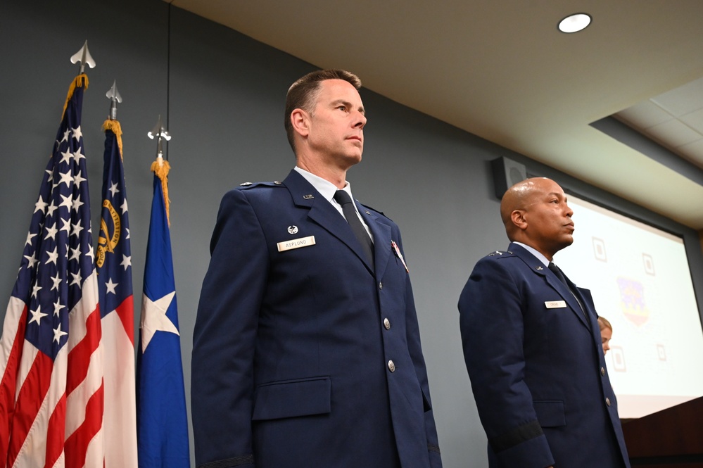 165th Medical Group commander promotion ceremony