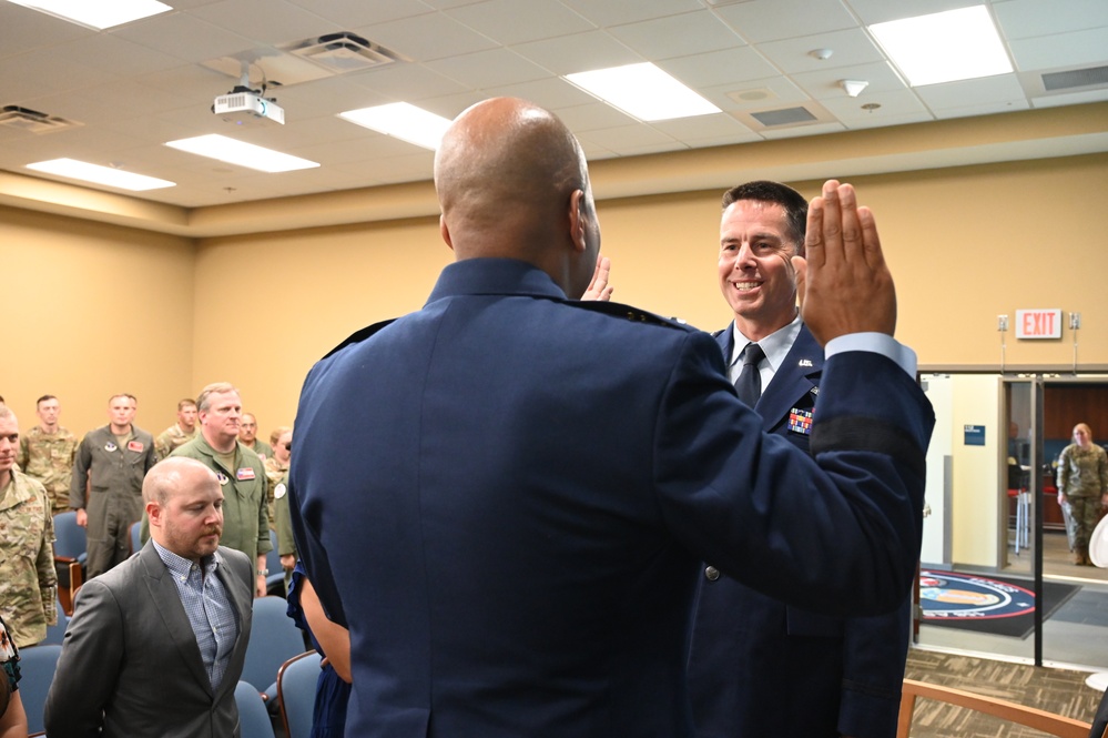 165th Medical Group commander promotion ceremony