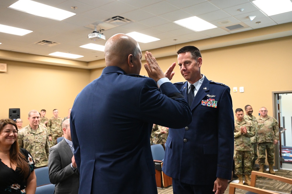 165th Medical Group commander promotion ceremony