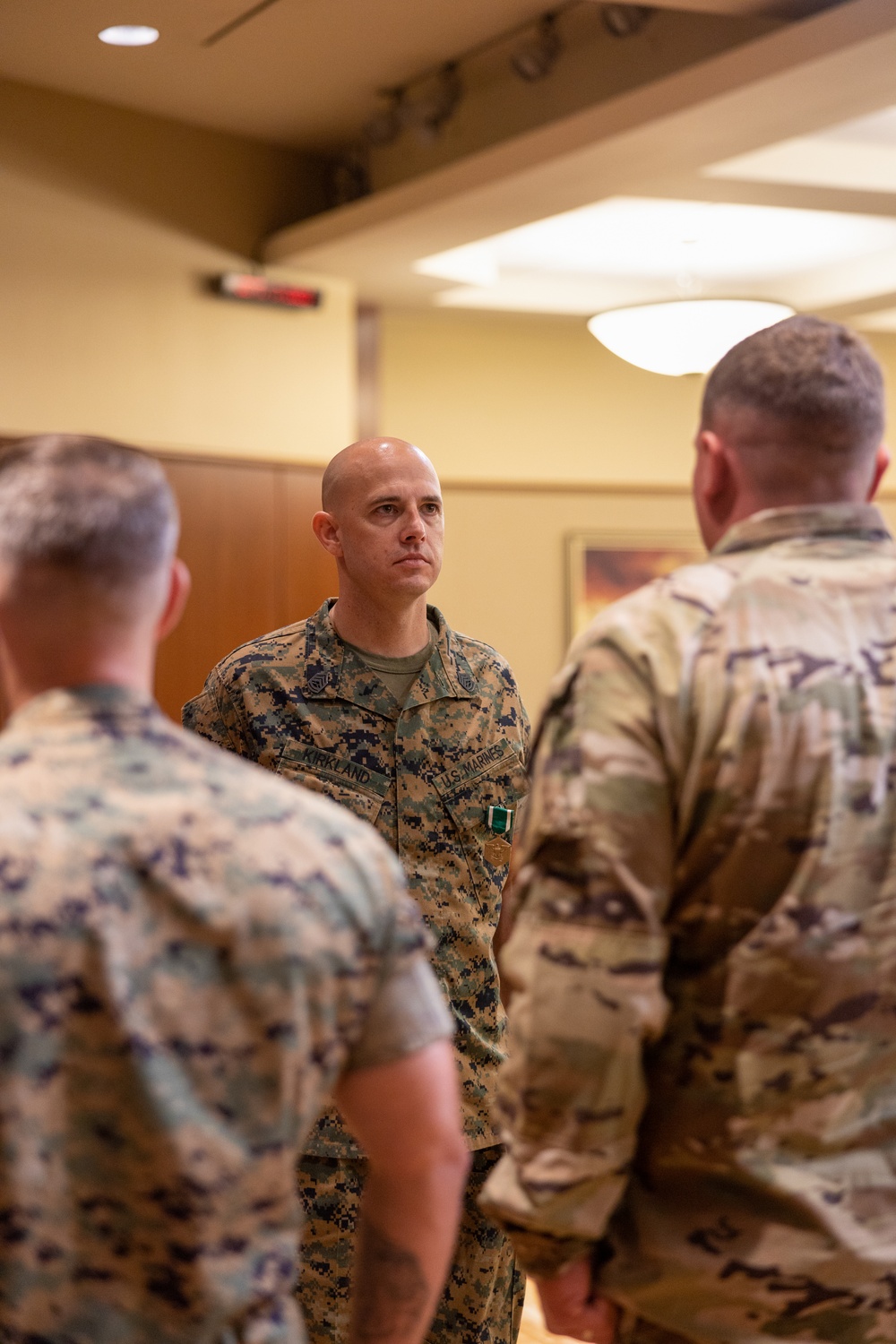 U.S. Marine Corps Gunnery Sergeant Dustin Kirkland Retirement Ceremony