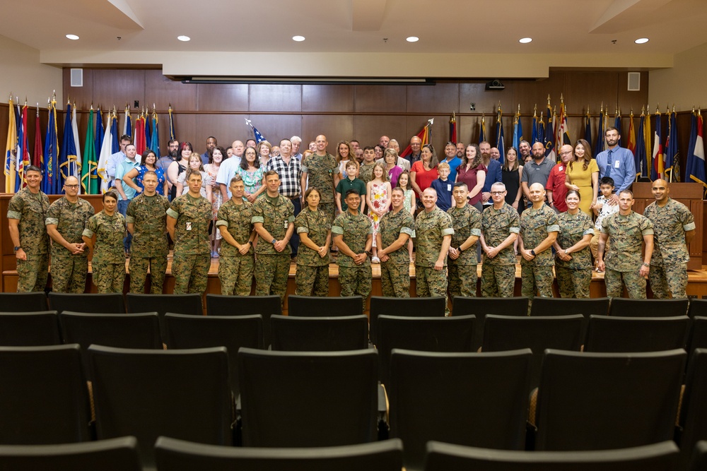 U.S. Marine Corps Gunnery Sergeant Dustin Kirkland Retirement Ceremony