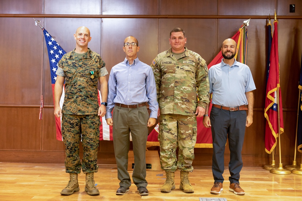 U.S. Marine Corps Gunnery Sergeant Dustin Kirkland Retirement Ceremony