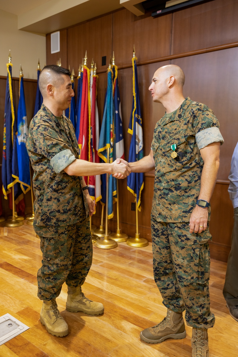 U.S. Marine Corps Gunnery Sergeant Dustin Kirkland Retirement Ceremony