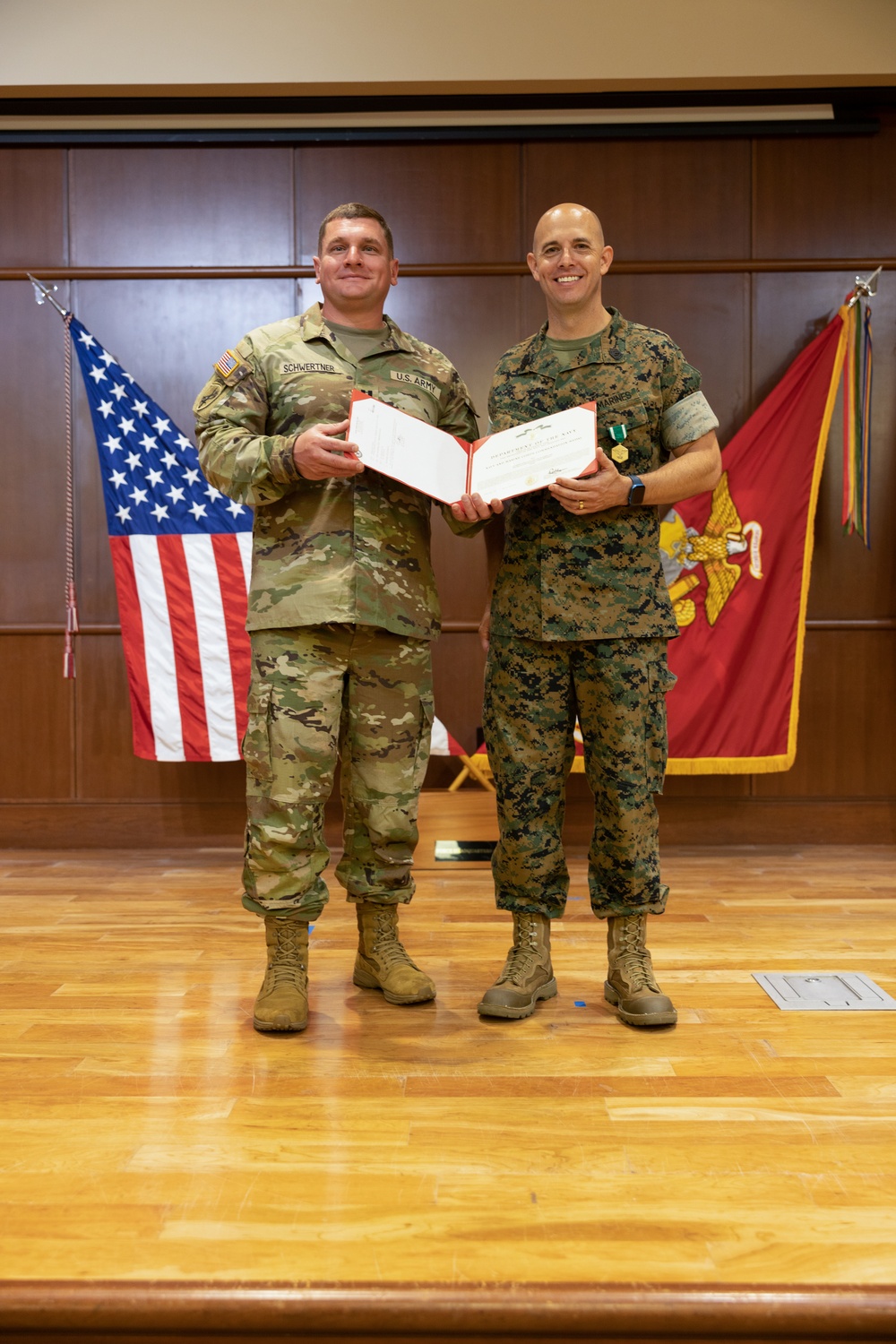 U.S. Marine Corps Gunnery Sergeant Dustin Kirkland Retirement Ceremony