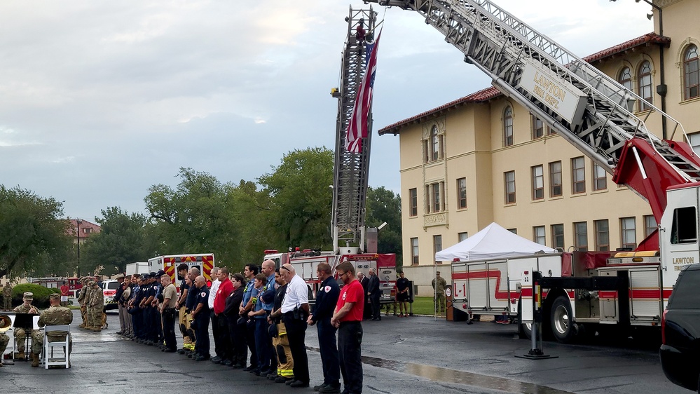 Fort Sill observes Patriot Day with solemnity and unity