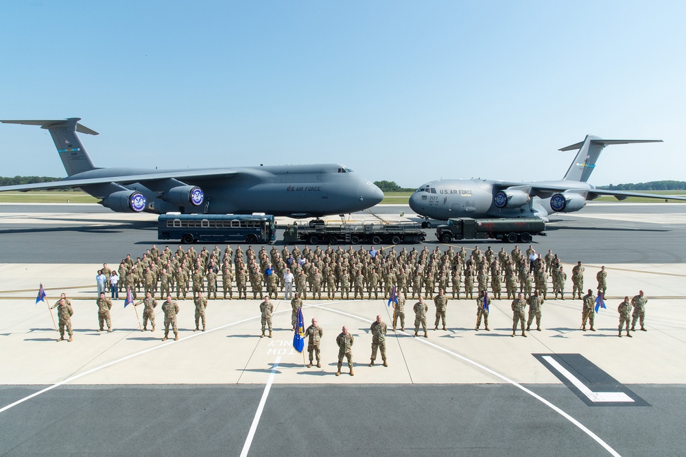 Dover AFB hosts group and squadron photo day