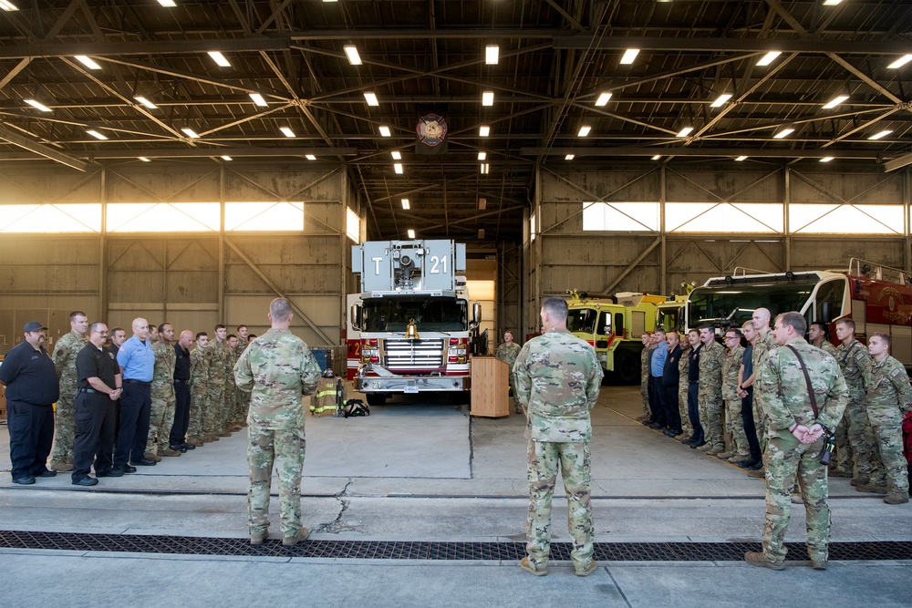 Joint Base Charleston commemorates the 22nd anniversary of 9/11