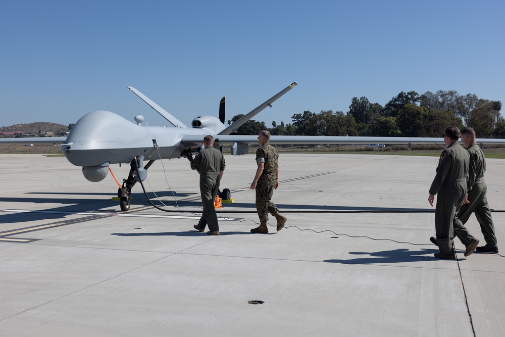 U.S. Air Force MQ-9 Reaper makes historic landing on MCAS Camp Pendleton