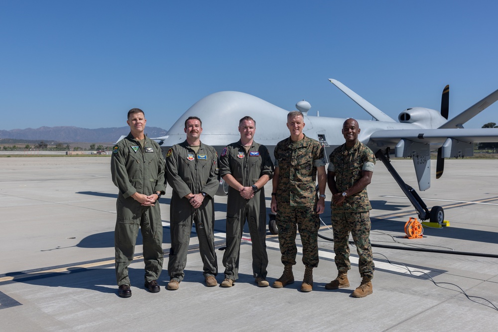 U.S. Air Force MQ-9 Reaper makes historic landing on MCAS Camp Pendleton