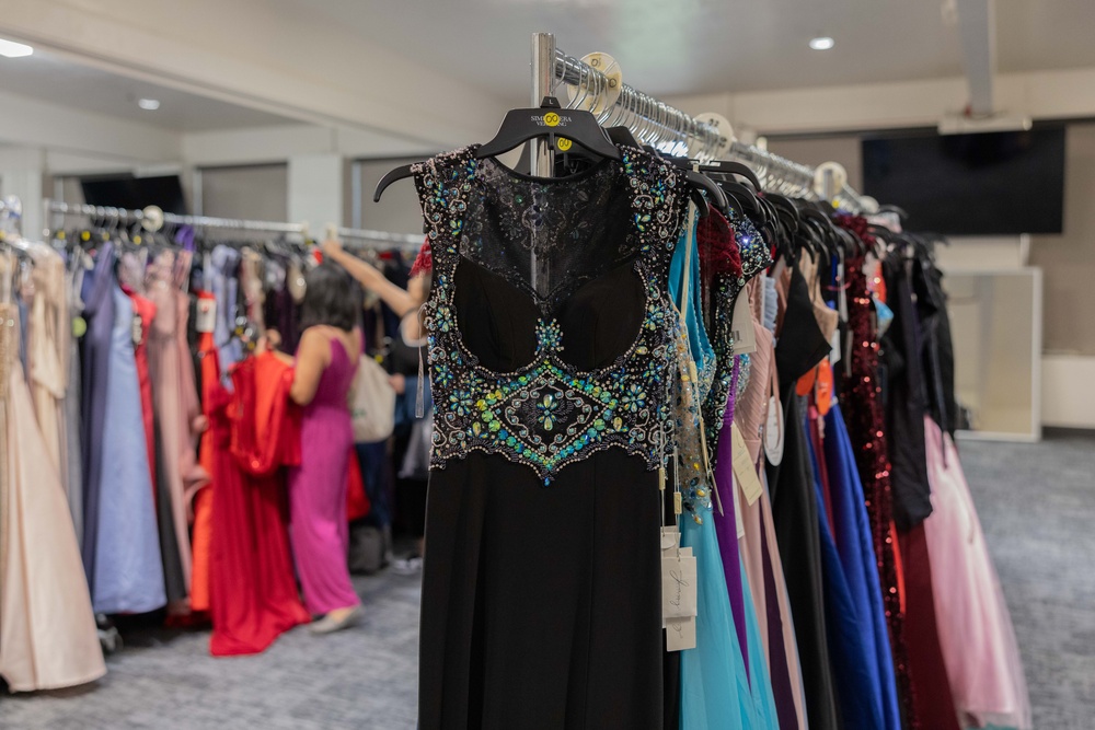 Ball Gown Giveaway hosted at Camp Pendleton