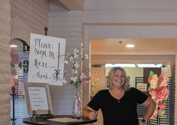 Ball Gown Giveaway hosted at Camp Pendleton