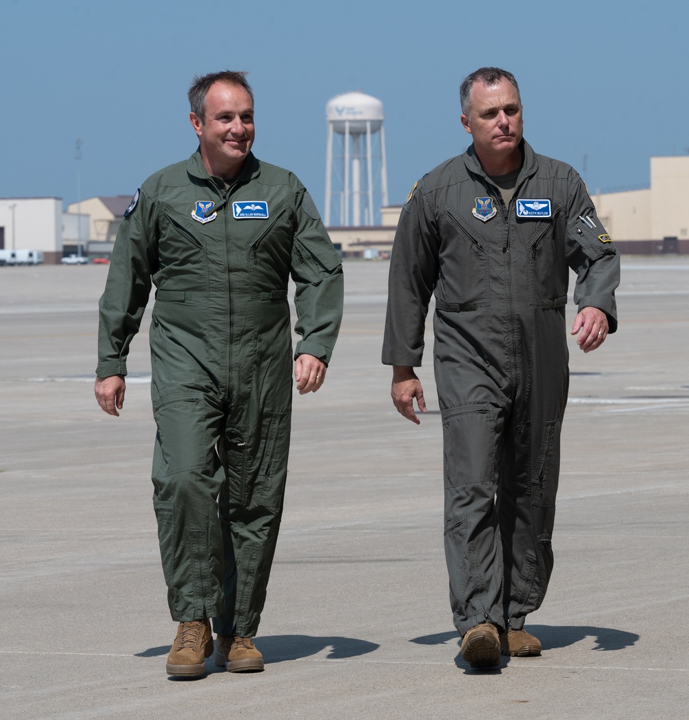 Air Vice-Marshal visit to Whiteman AFB