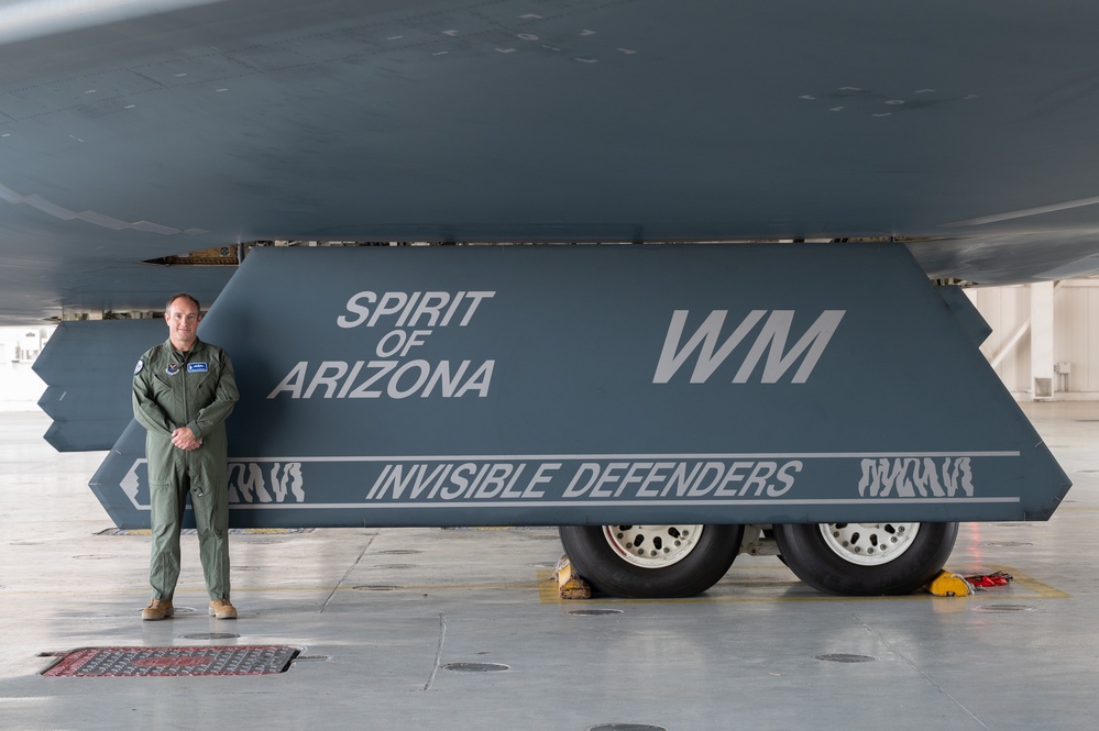 Air Vice-Marshal visit to Whiteman AFB