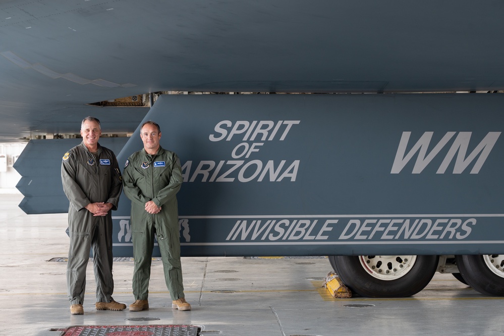 Air Vice-Marshal visit to Whiteman AFB