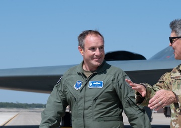 Air Vice-Marshal visit to Whiteman AFB