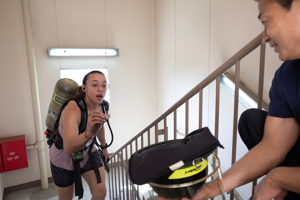 Yokota Fire Department hosts 12th annual Tower Run