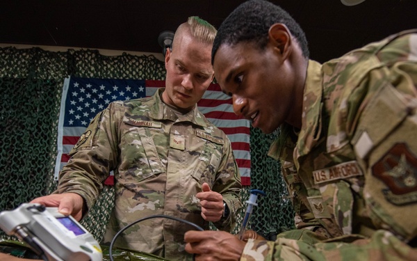 943d AMDS and 920th ASTS conduct joint CCATT training