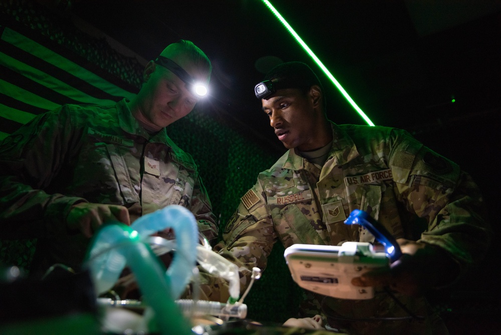 943d AMDS and 920th ASTS conduct joint CCATT training