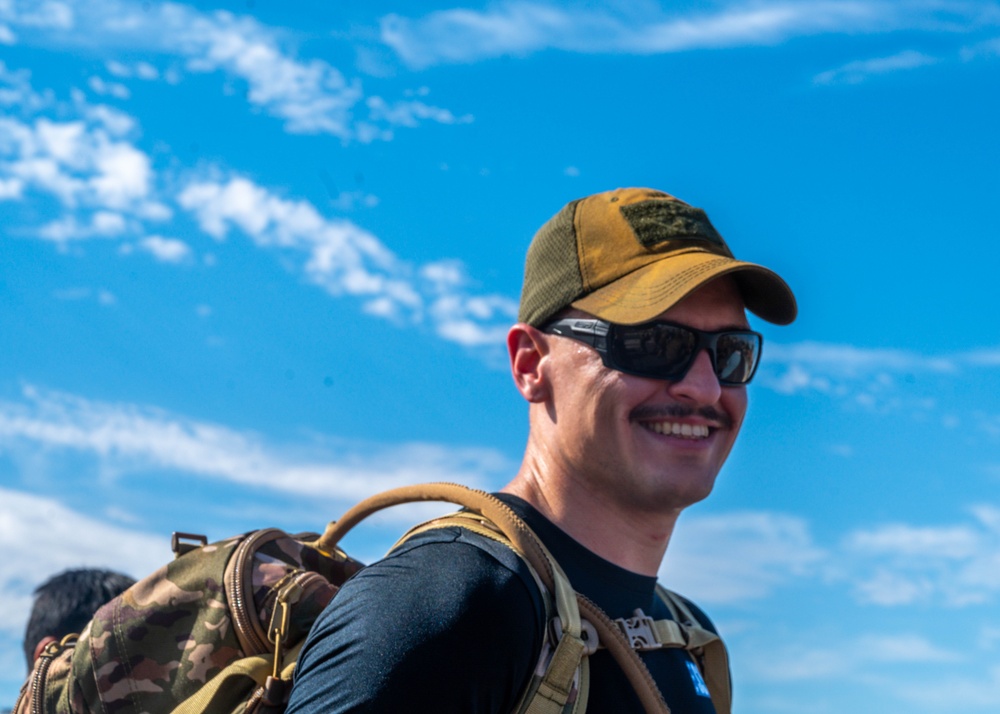 56 CES Holds Commemorative Ruck