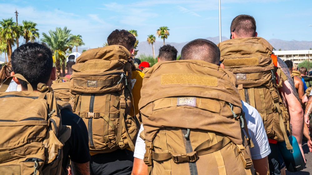 56 CES Holds Commemorative Ruck