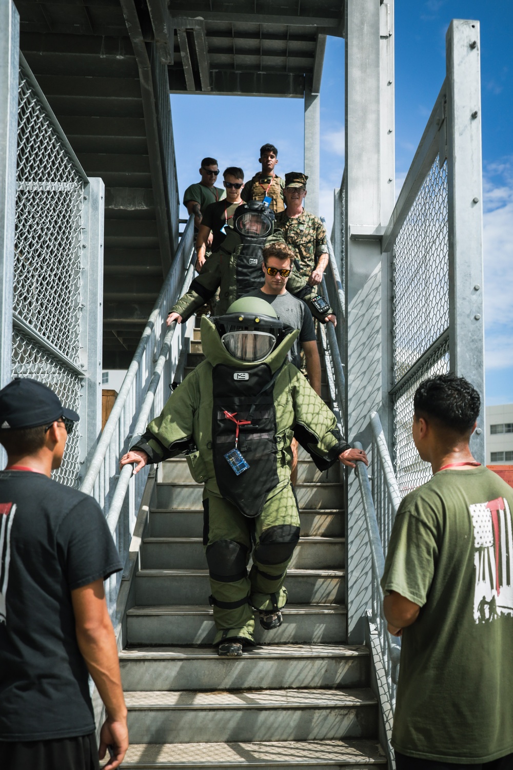 Marine Corps Air Station Iwakuni Conducts 9/11 Memorial Stair Climb