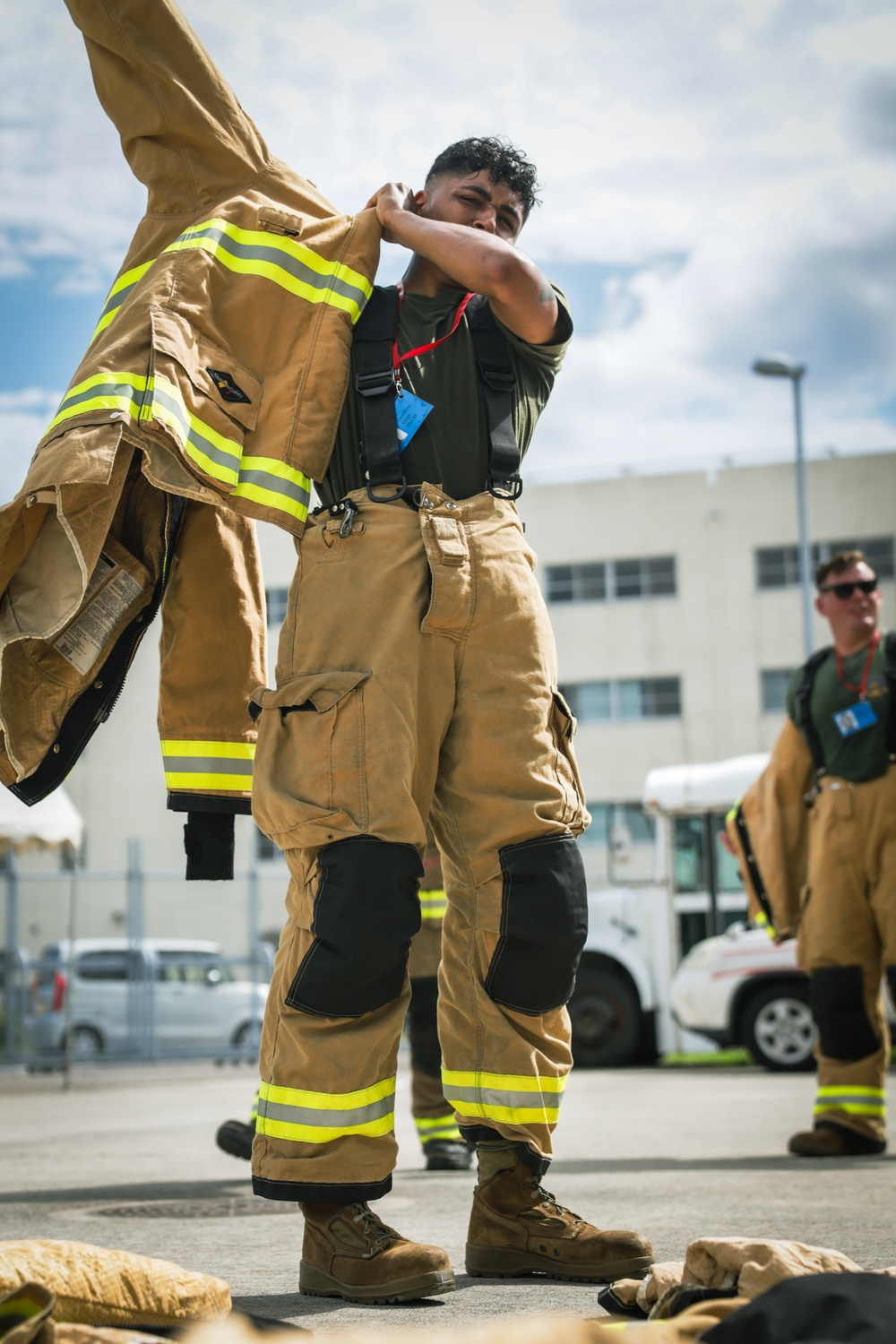 Marine Corps Air Station Iwakuni Conducts 9/11 Memorial Stair Climb